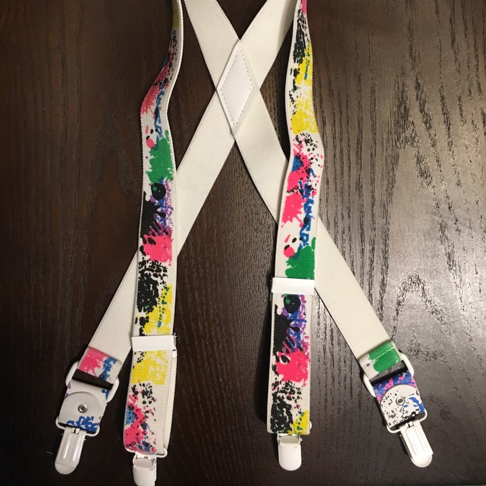 80’s style Suspenders